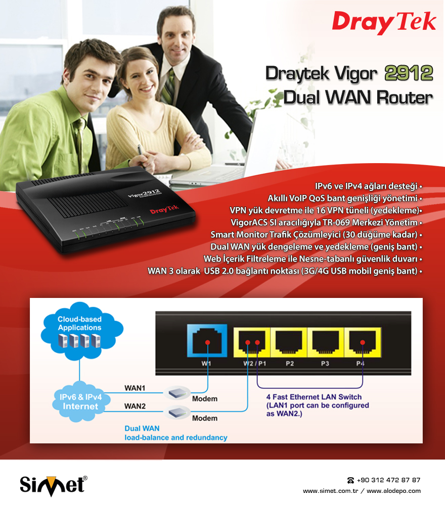 Draytek Vigor 2912