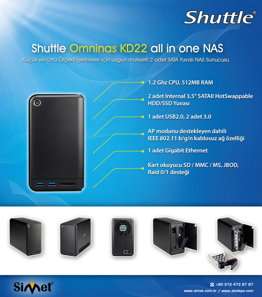 Shuttle Omninas KD22