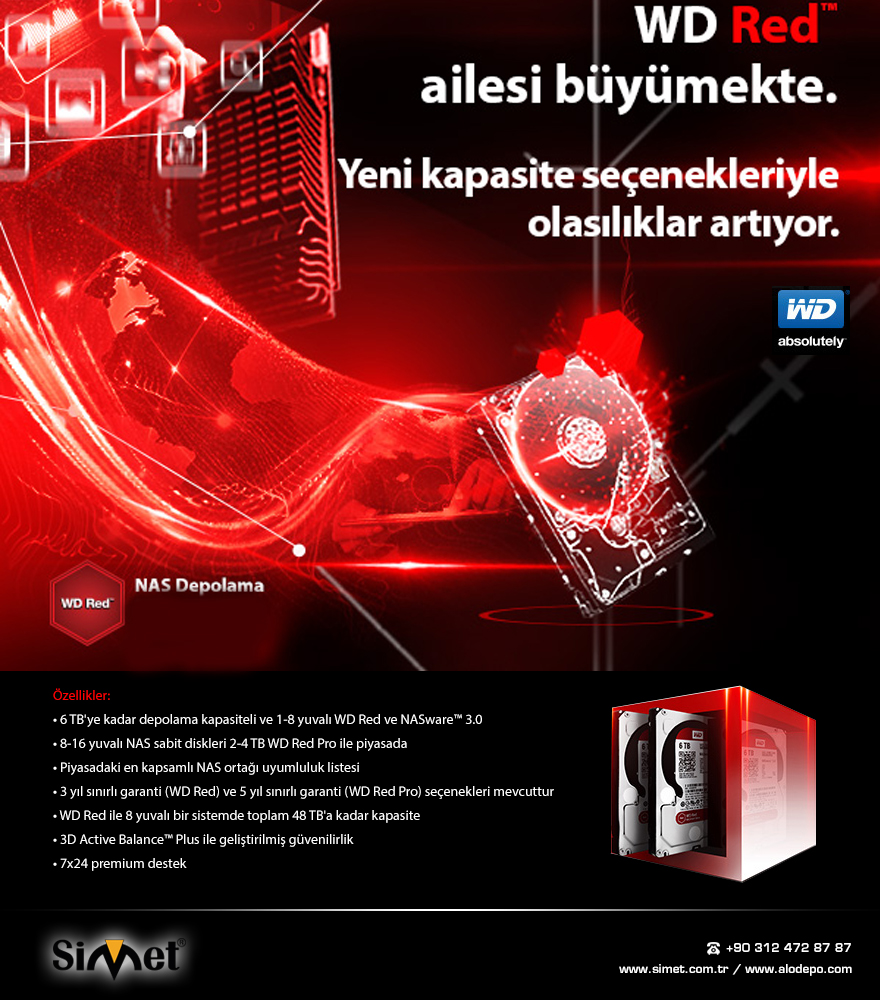 Western Digital Red Pro Serisi