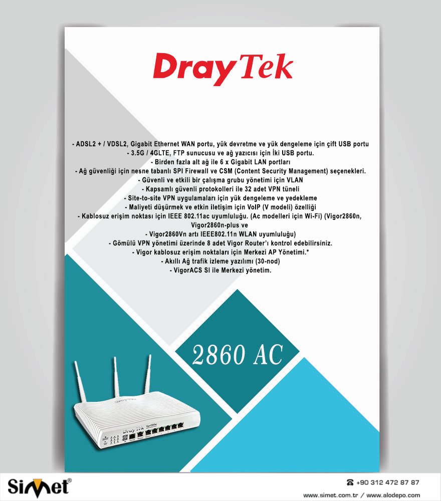 Draytek 2860AC