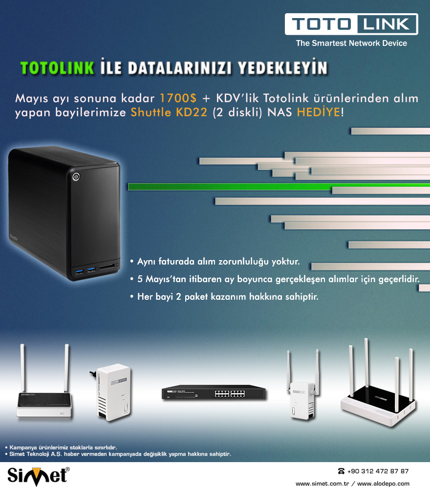Totolink / Shuttle Kampanya