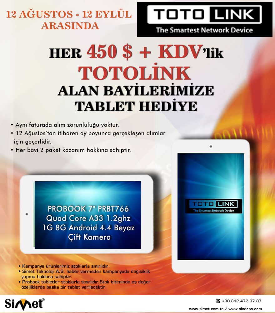 Totolink Kampanya