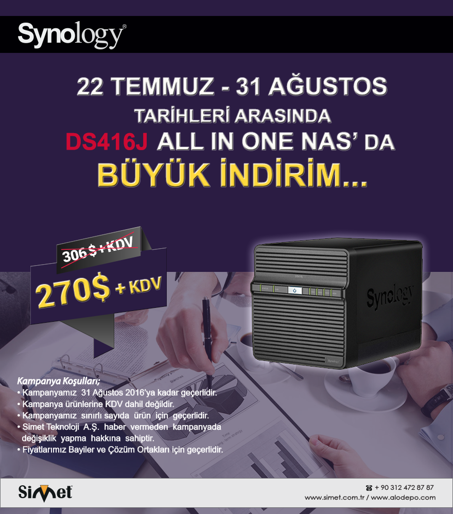 2016_Synology_DS416J_Kampanya