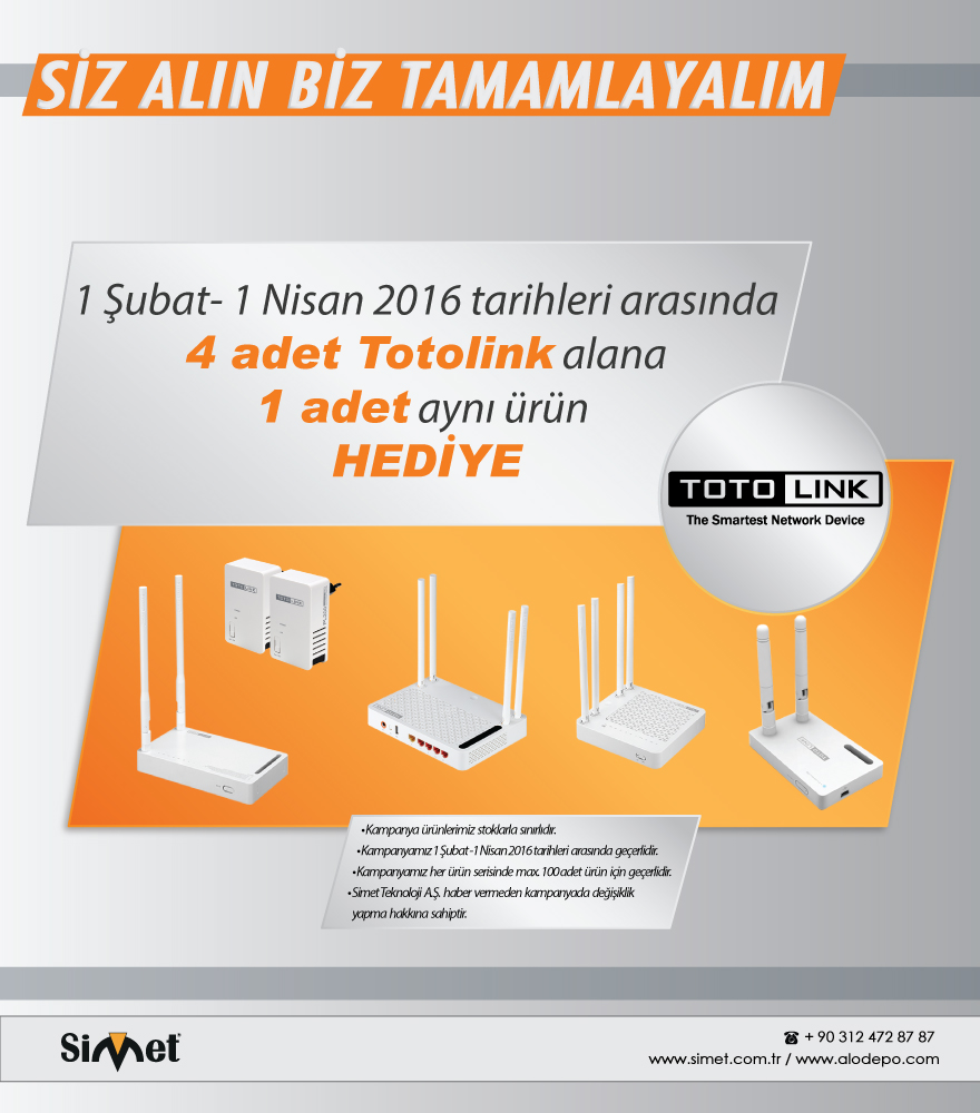 2016_Totolink_Siz_Alin_Biz_Tamamlayalim_Kampanyasi