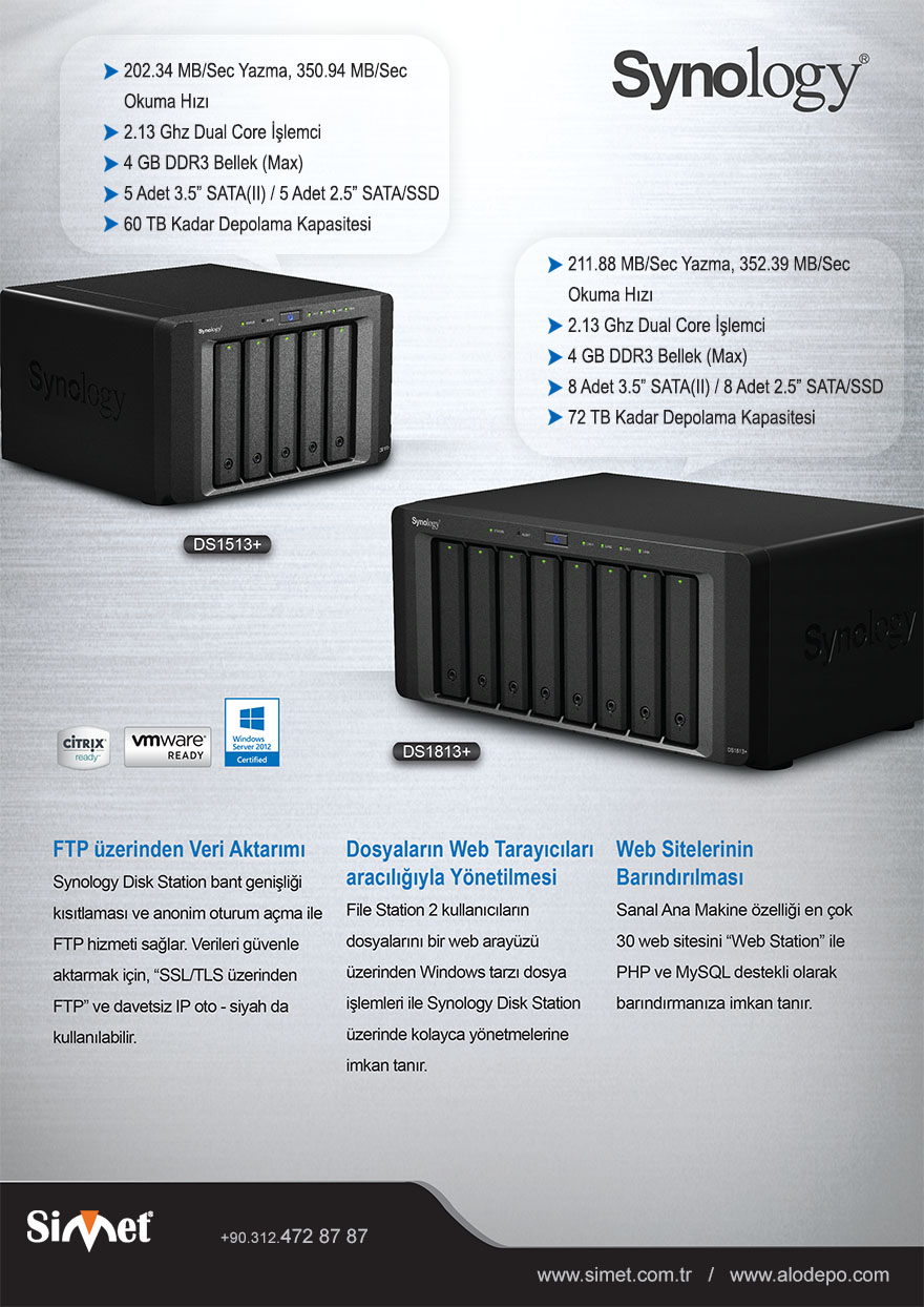 Synology DS1813+ DS1513+