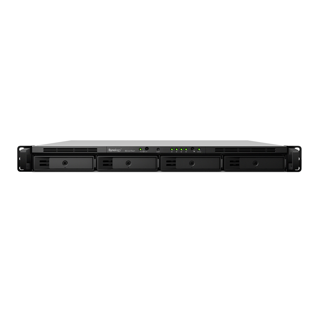 Synology RS1619xsPlus all in one 4Bay 1U NAS