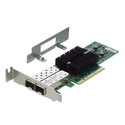 QSAN XN-E1002 10GbE SFP+ dual port host card for XCubeNAS