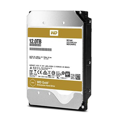Western Digital 12TB Gold WD121KRYZ Enterprise SATA 6Gbs 256MB Cache HDD
