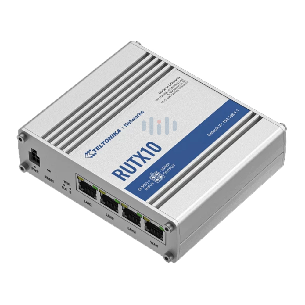 Teltonika RUTX10 Industrial Ethernet VPN Router