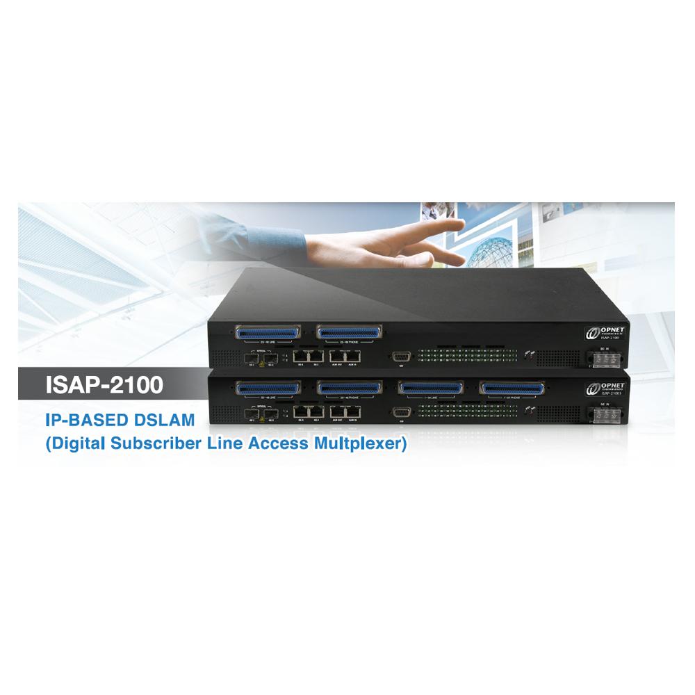 OpNet ISAP-2102S 24Port ADSL2+ Standalone IPDSLAM