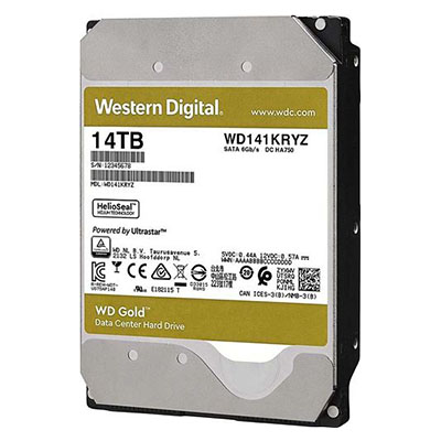 Western Digital 14TB Gold WD141KRYZ Enterprise SATA 6Gbs 512MB Cache HDD
