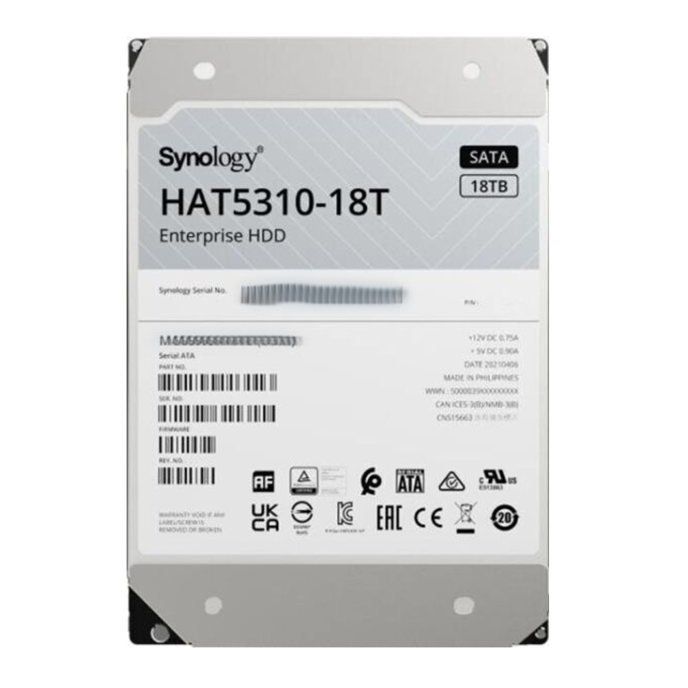 Synology HAT5310-18T 18TB 7200RPM SATA HDD