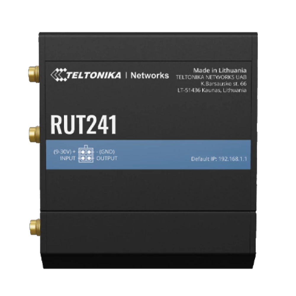 Teltonika RUT241 LTE/4G WLAN Industrial Router (Cat4)
