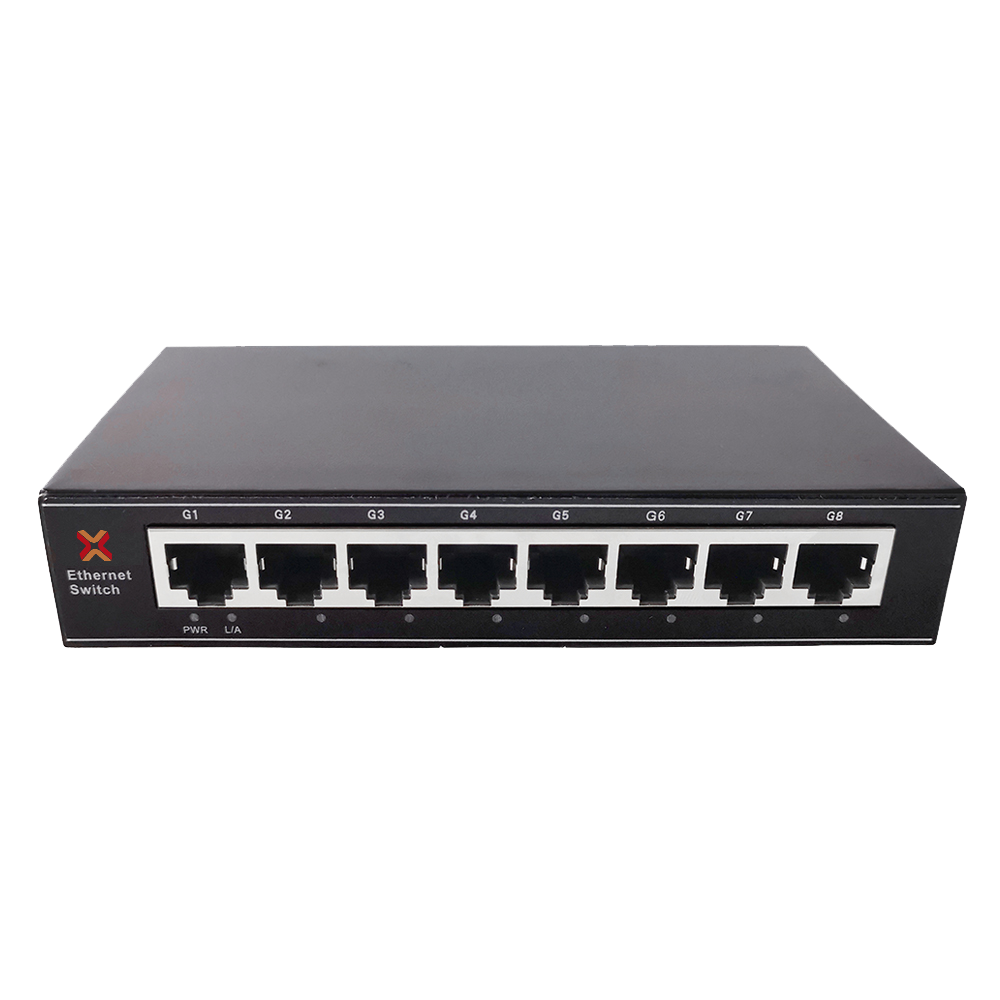 Xentino S08001 8Port (8GE) Gigabit Ethernet Unmanaged Switch