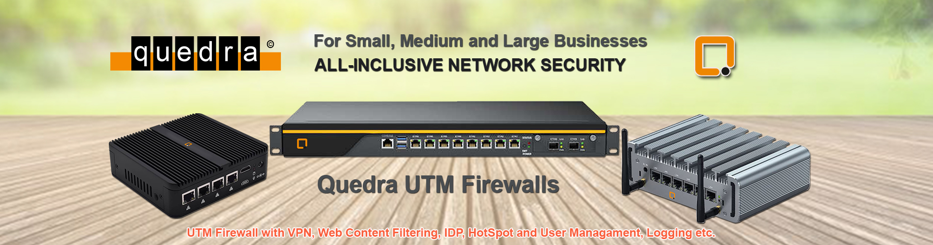 Quedra LightBox Series UTM Firewalls