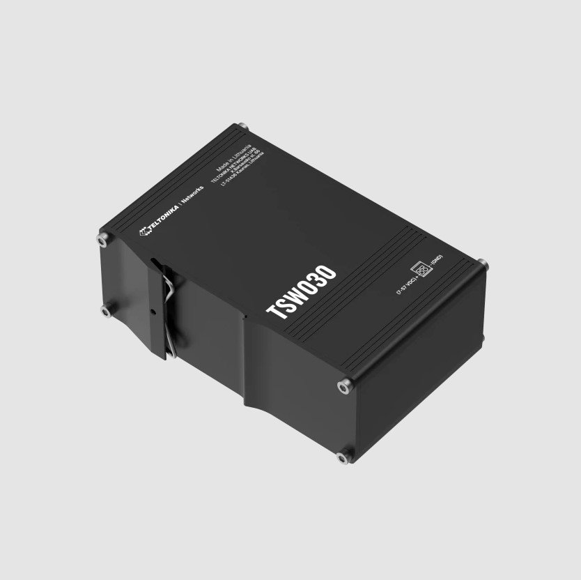 Teltonika TSW030 8Port (10/100Mbps) UnManaged Industrial Switch