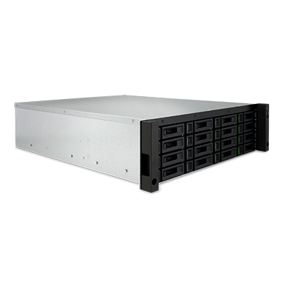 QSAN XCubeDAS XD5316D 16 Bay LFF 3U Rackmount DAS (Dual Cont)