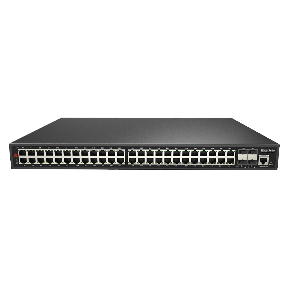 Xentino S4804G 52Port (48GE/4SFP) Gigabit 4Port SFP L2+ Managed Switch