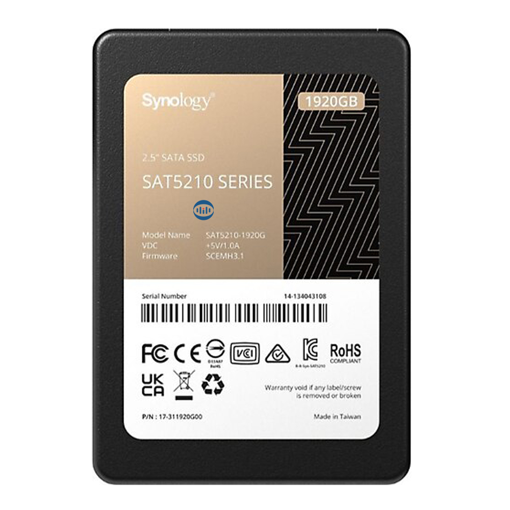 Synology SAT5210-1920G 2.5” 1920GB SATA SSD