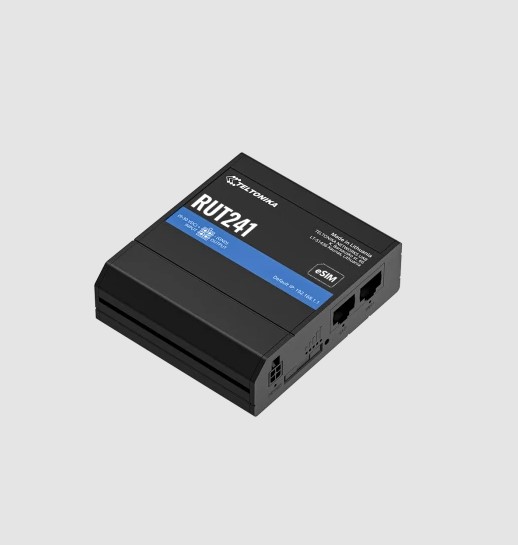Teltonika RUT241 eSIM LTE/4G WLAN Industrial Router (Cat4)