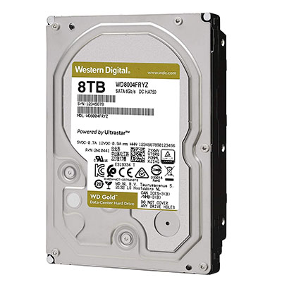 Western Digital 8TB Gold WD8004FRYZ Enterprise Sata 6Gbs 256MB Cache HDD