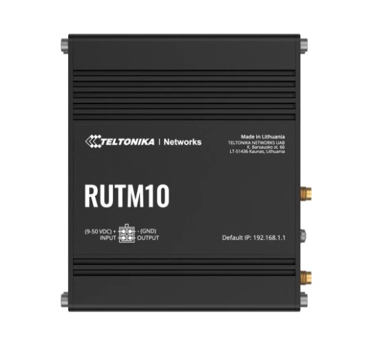 Teltonika RUTM10 Wired WiFi Industrial Router (802.11ac Wave2)