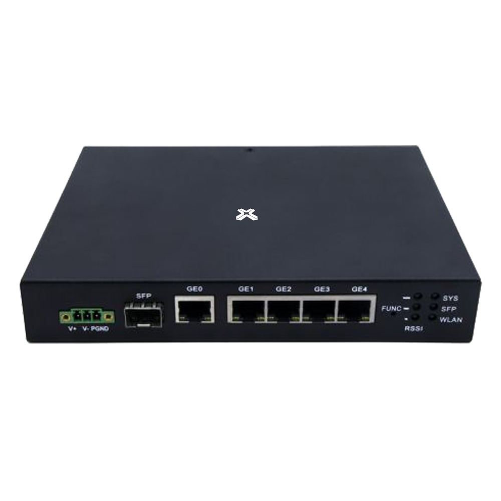 Xentino MR135F Industrial Multi WAN Load Balance Fiber VPN Router (5GE+1SFP)