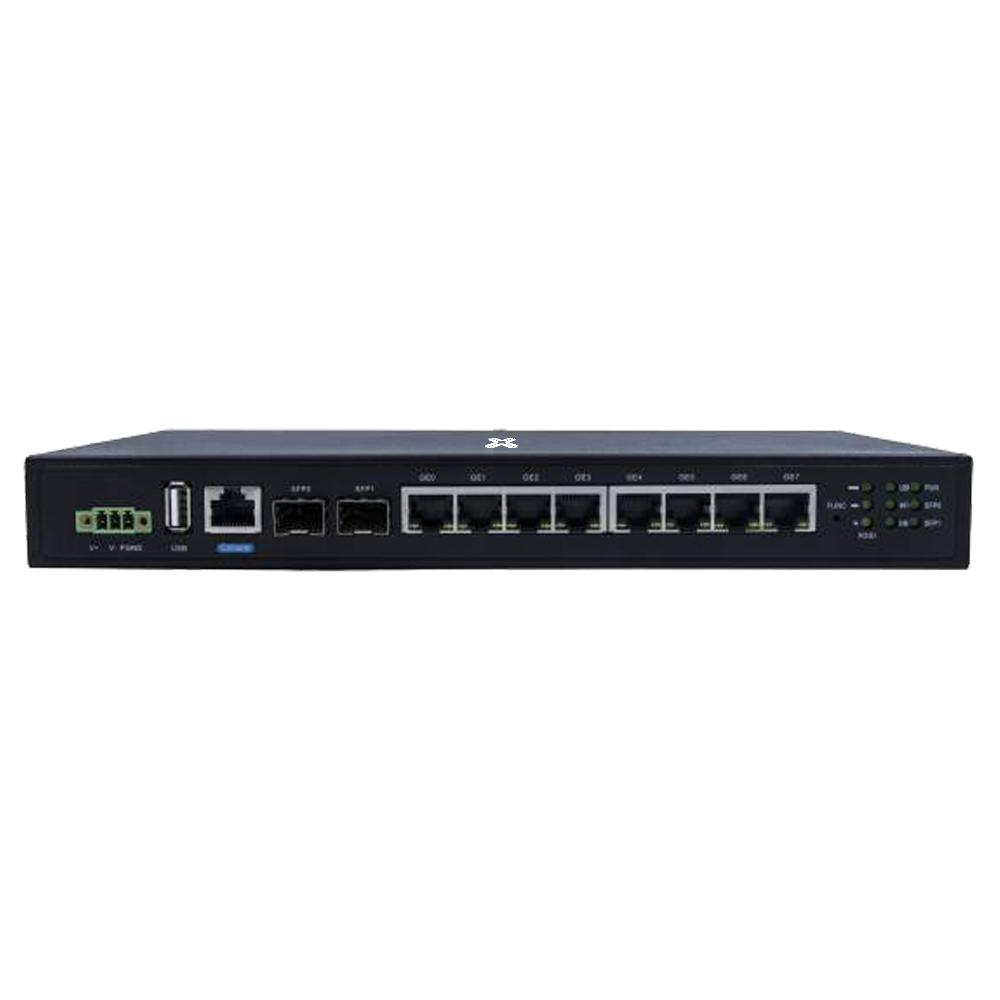 Xentino MR138F Industrial Multi WAN Load Balance Fiber VPN Router (8GE+2SFP)