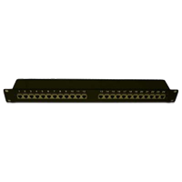 OpNet 24 Port Telco Patch Panel 24PxRJ11-1xRJ21