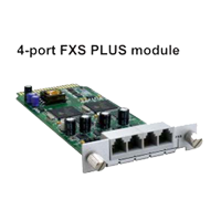 Draytek Vigor FXSp Plus 4-Port Modül (VigorIPPBX 3510 - Vigor 3300V+)