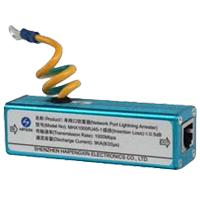 Sundray MHX1000RJ45-1 1000M Ethernet port lighting arrester for OD APs