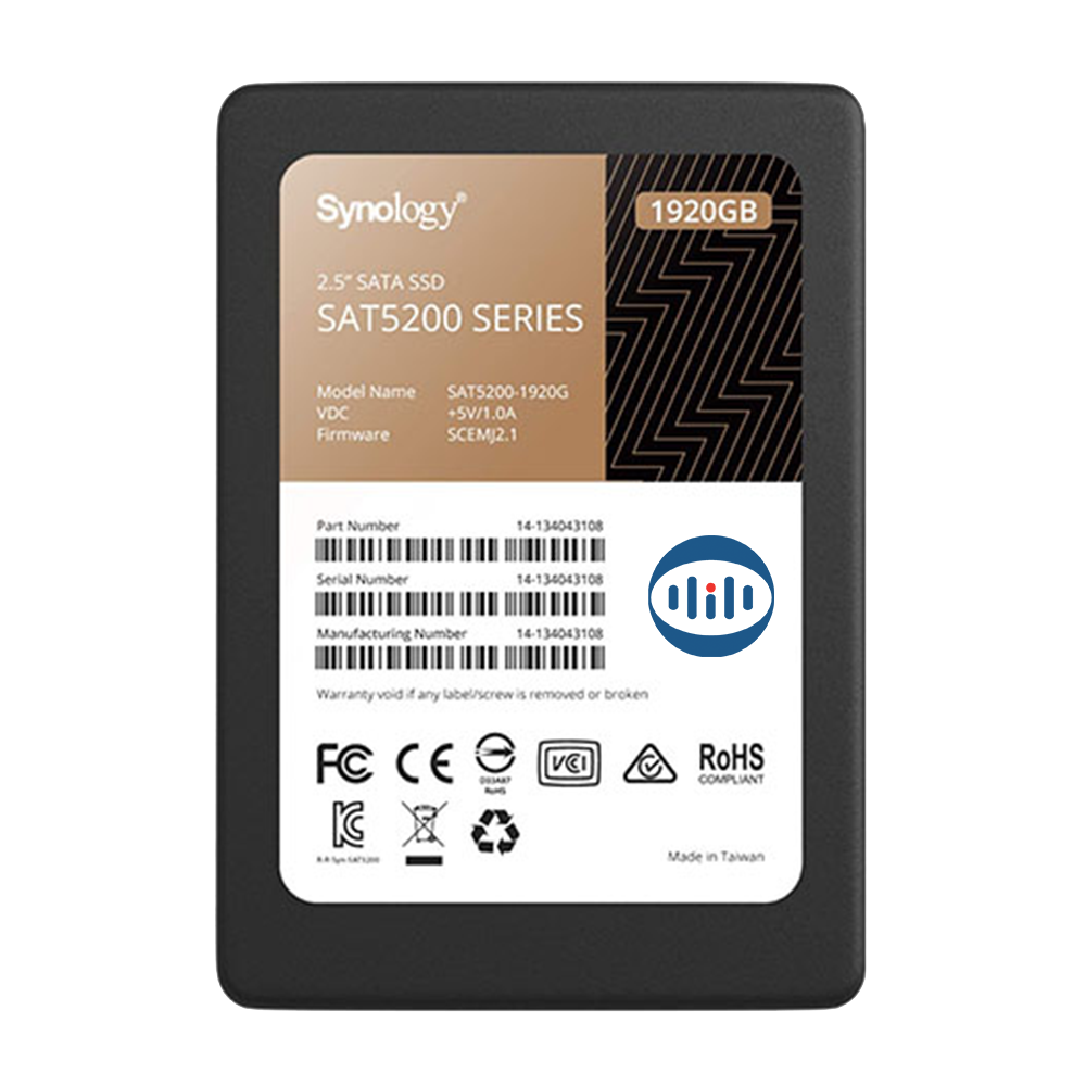 Synology SAT5200-1920G 2.5” 1920GB SATA SSD