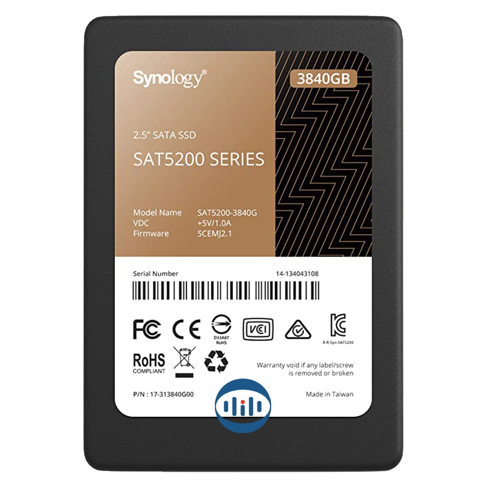 Synology SAT5200-3840G 2.5” 3840GB SATA SSD
